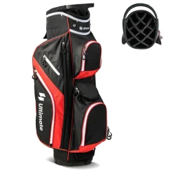 Tangkula Golf Cart Bag with 14 Way Top Dividers, Lightweight Golf Club Cart Bag with 9 Pockets