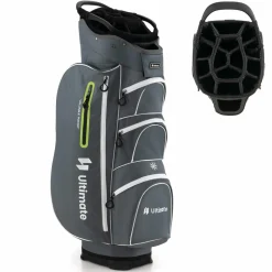 Tangkula Golf Cart Bag with 15 Way Top Dividers, Portable Golf Carry Bag for Men & Women