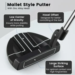 Tangkula Golf Putter with Head Cover