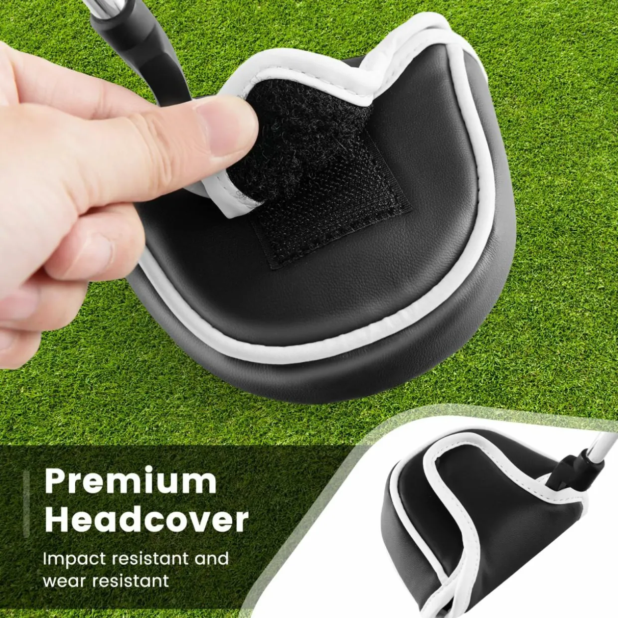 Tangkula Golf Putter with Head Cover