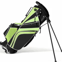 Tangkula Golf Stand Bag for Men & Women, Golf Carry Bag with 6 Way Divider Carry Organizer Pockets Storage