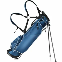 Tangkula Golf Stand Bag, Lightweight Organized Golf Bag, Easy Carry Shoulder Bag with 3 Way Dividers and 4 Pockets for Extra Storage