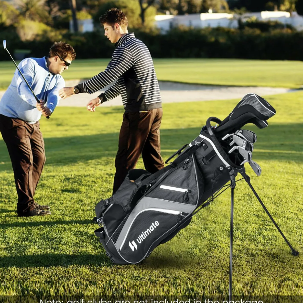 Tangkula Golf Stand Bag with 14 Way Top Dividers