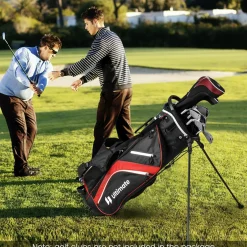 Tangkula Golf Stand Bag with 14 Way Top Dividers