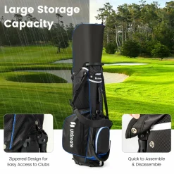 Tangkula Golf Stand Bag with 14 Way Top Dividers