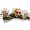 Tangkula Halloween Animated Zombie Groundbreaker, Voice Activated Climbing Zombie with Light up Eyes & Creepy Sound