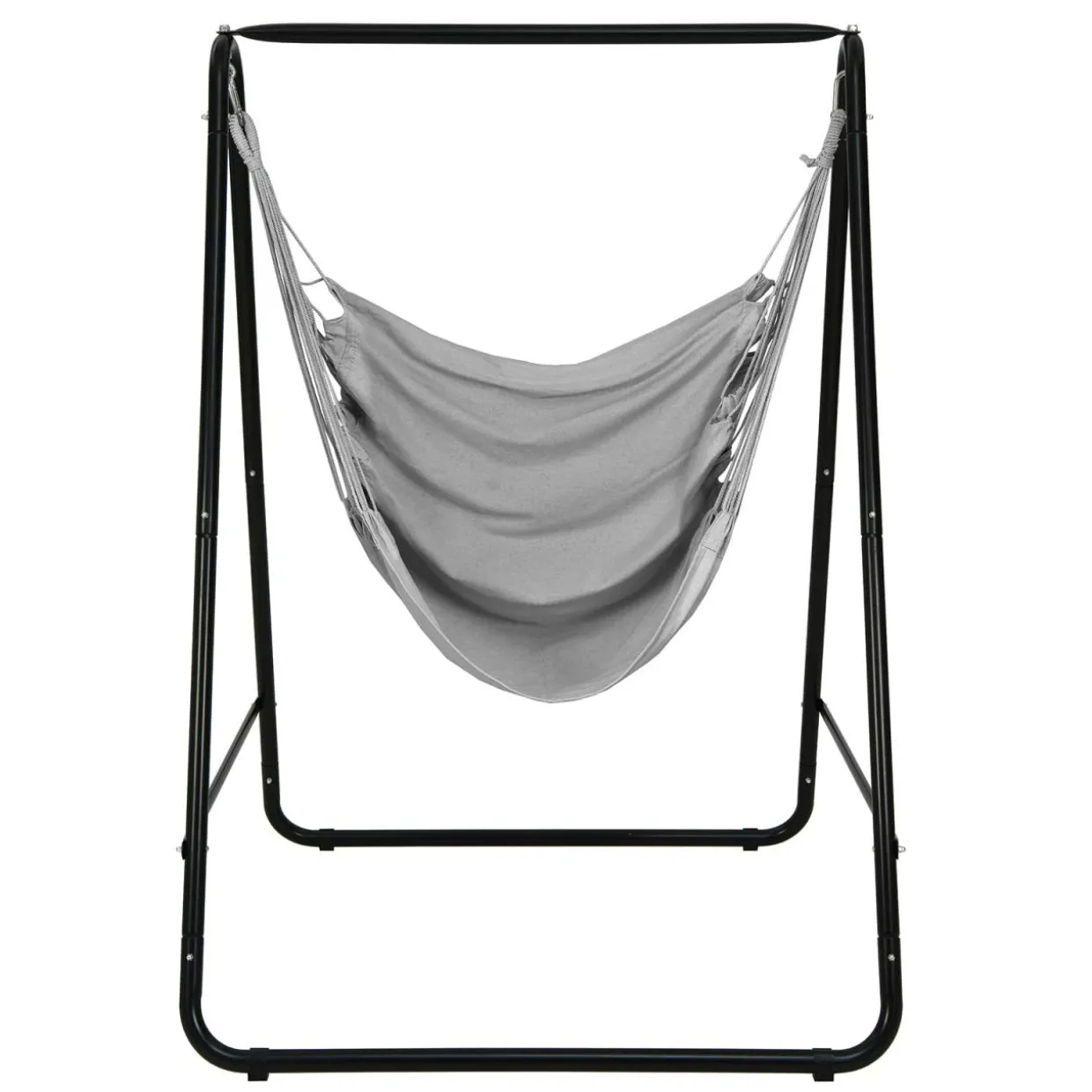 Tangkula Hammock with Stand Included, Freestanding Hammock Chair