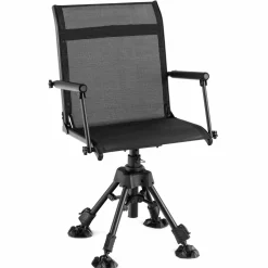 Tangkula Hunting Chair, 360-degree Swivel Hunting Blind Chair with Adjustable Height