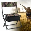 Tangkula Hunting Chair, Foldable Hunting Blind Chair with Storage Pocket