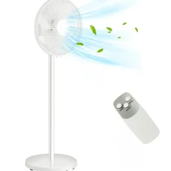 Tangkula 16-Inch Pedestal Fan with Remote Control