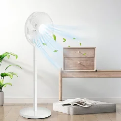 Tangkula 16-Inch Pedestal Fan with Remote Control