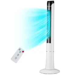 Tangkula 48-Inch Tower Fan with Remote Control, Quiet Bladeless Tower Fan