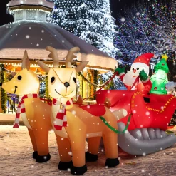 Tangkula Indoor & Outdoor Holiday Decor for Christmas Party
