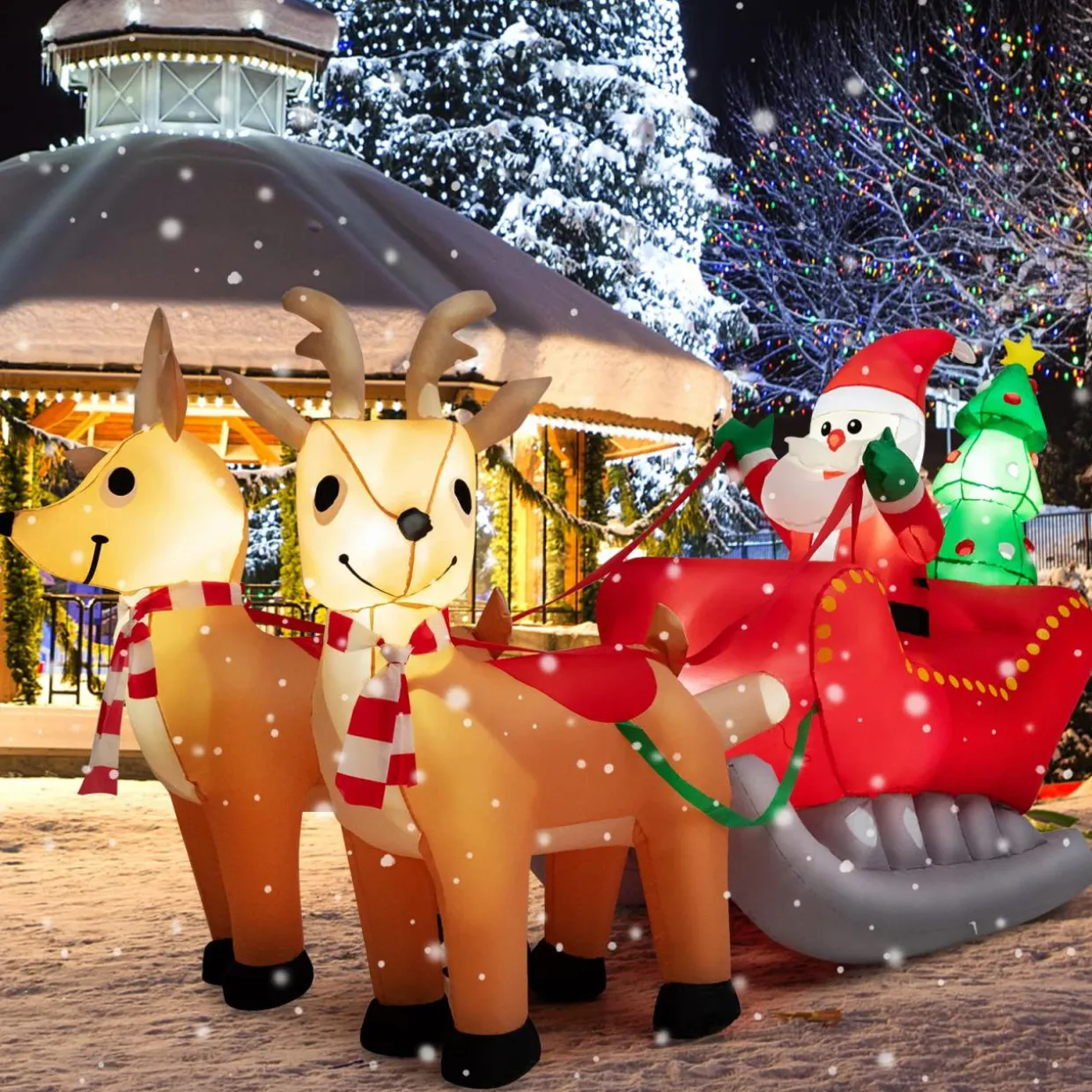 Tangkula Indoor & Outdoor Holiday Decor for Christmas Party
