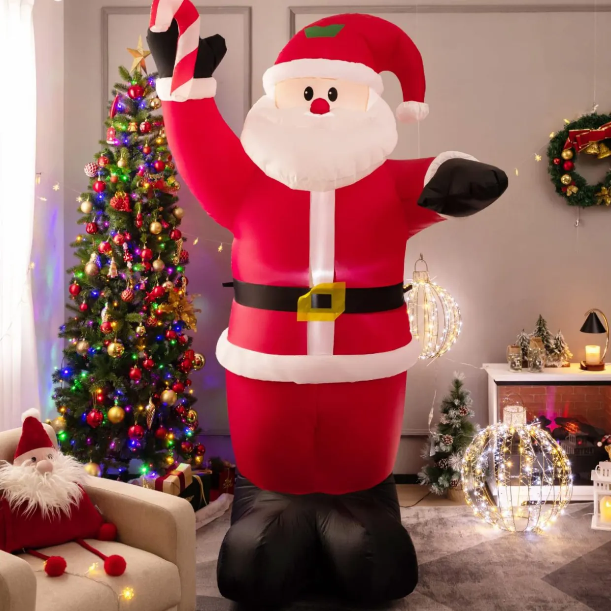 Tangkula Indoor & Outdoor Holiday Decor for Christmas Party