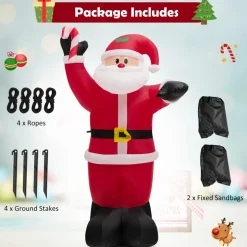 Tangkula Indoor & Outdoor Holiday Decor for Christmas Party