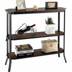 Tangkula Industrial Console Table