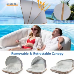 Tangkula Inflatable Pool Float