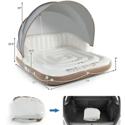 Tangkula Inflatable Pool Float