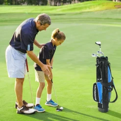 Tangkula Junior Complete Golf Club Set for Children Right Hand, Golf Stand Bag, Perfect for Children, Kids