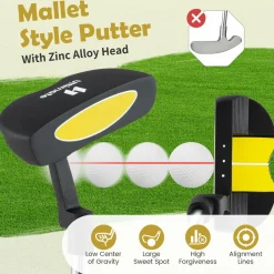 Tangkula Junior Mallet Putter for Kids