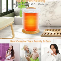 Tangkula 20L Towel Warmer Bucket, Portable Towel Warmer