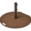 Tangkula 50LBS Patio Umbrella Base, 27.5 inches Round Umbrella Stand with Wheels