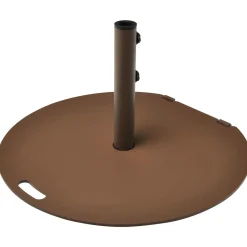 Tangkula 50LBS Patio Umbrella Base, 27.5 inches Round Umbrella Stand with Wheels