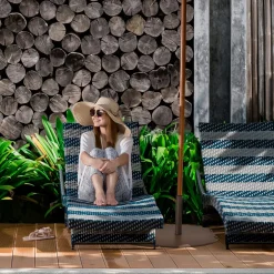 Tangkula 50LBS Patio Umbrella Base, 27.5 inches Round Umbrella Stand with Wheels
