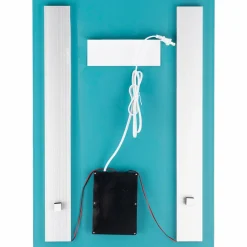 TANGKULA LED Bathroom Mirror, Led Backlit Wall-Mounted Makeup Vanity Mirror