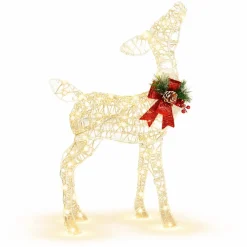 Tangkula Lighted Christmas Reindeer