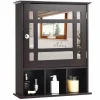 Tangkula Mirrored Medicine Cabinet