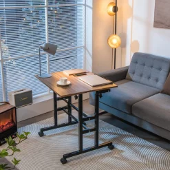 Tangkula Mobile Standing Desk Stand Up Desk