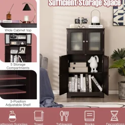 Tangkula Multipurpose Home Organizer for Hallway Living Room Office