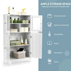 Tangkula Multipurpose Home Organizer for Hallway Living Room Office