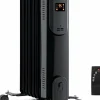 Tangkula Oil Filled Radiator Heater, 1500W Electric Radiant Heater with Remote, LED Display