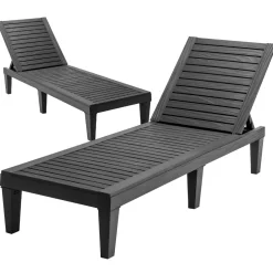 Tangkula Outdoor Chaise Lounge Chair