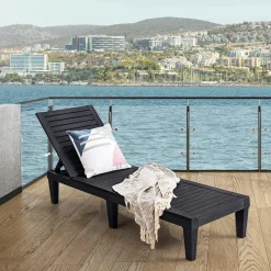 Tangkula Outdoor Chaise Lounge Chair