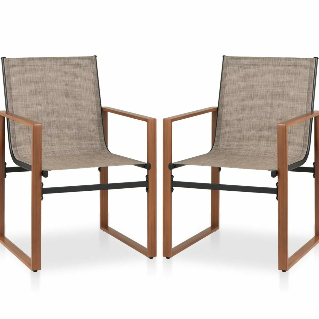 Tangkula Outdoor Dining Chairs Set of 2/4