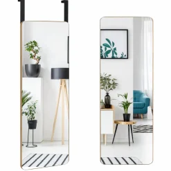 Tangkula Over The Door Mirror