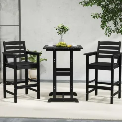Tangkula Patio Adirondack Bar Chairs Set of 2/4