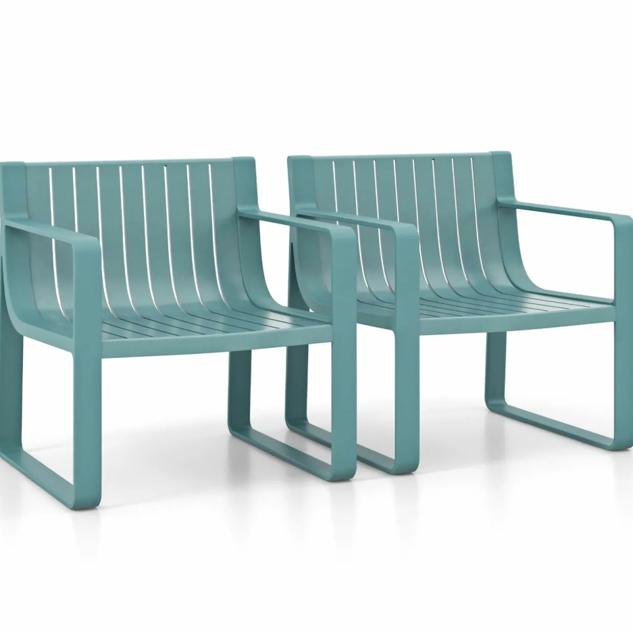 Tangkula Patio Chairs Set of 2/4, Weather-Resistant Plastic Outdoor Armchairs