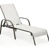 Tangkula Patio Chaise Lounge, Recliner Outdoor Lounger Chair w/Adjustable Backrest, Reclining Chair w/Heavy Duty Steel Frame