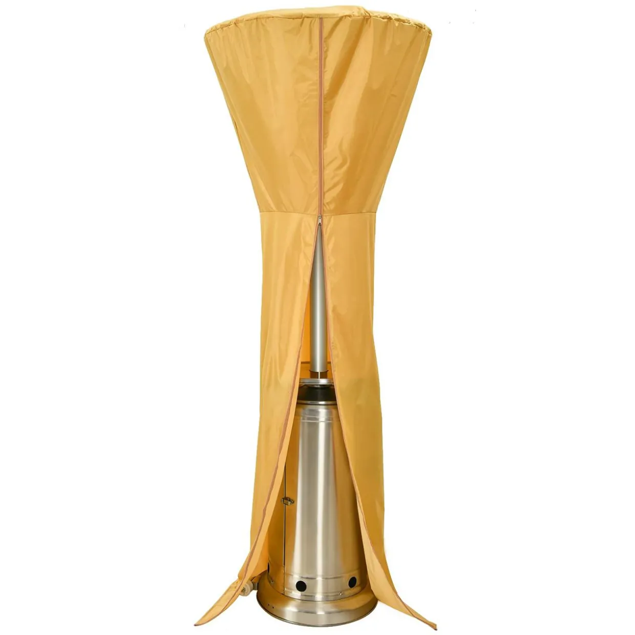 Tangkula Patio Heater Cover, Outdoor Patio Heater Cover with Zipper and Storage Bag