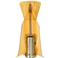Tangkula Patio Heater Cover, Outdoor Patio Heater Cover with Zipper and Storage Bag