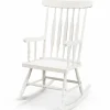 Tangkula Patio Rocking Chair Solid Wood, Outdoor Porch Rocker Chair, Ideal for Garden, Backyard & Balcony