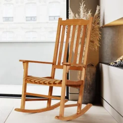 Tangkula Patio Rocking Chair,w/Heavy-Duty 350 LBS Weight Capacity