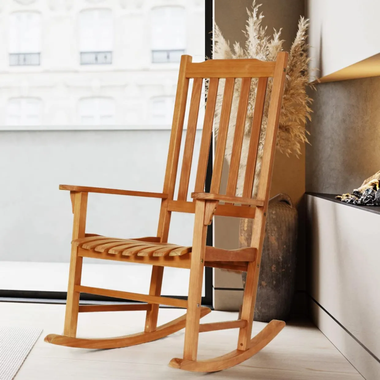 Tangkula Patio Rocking Chair,w/Heavy-Duty 350 LBS Weight Capacity