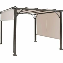 Tangkula 2PCS 16x4 Ft Universal Replacement Canopy for Pergola Structure