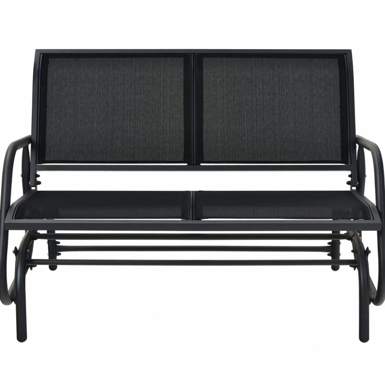 Tangkula 2-Person Patio Glider, Outdoor Swing Bench